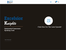 Tablet Screenshot of excelsiorknights.com